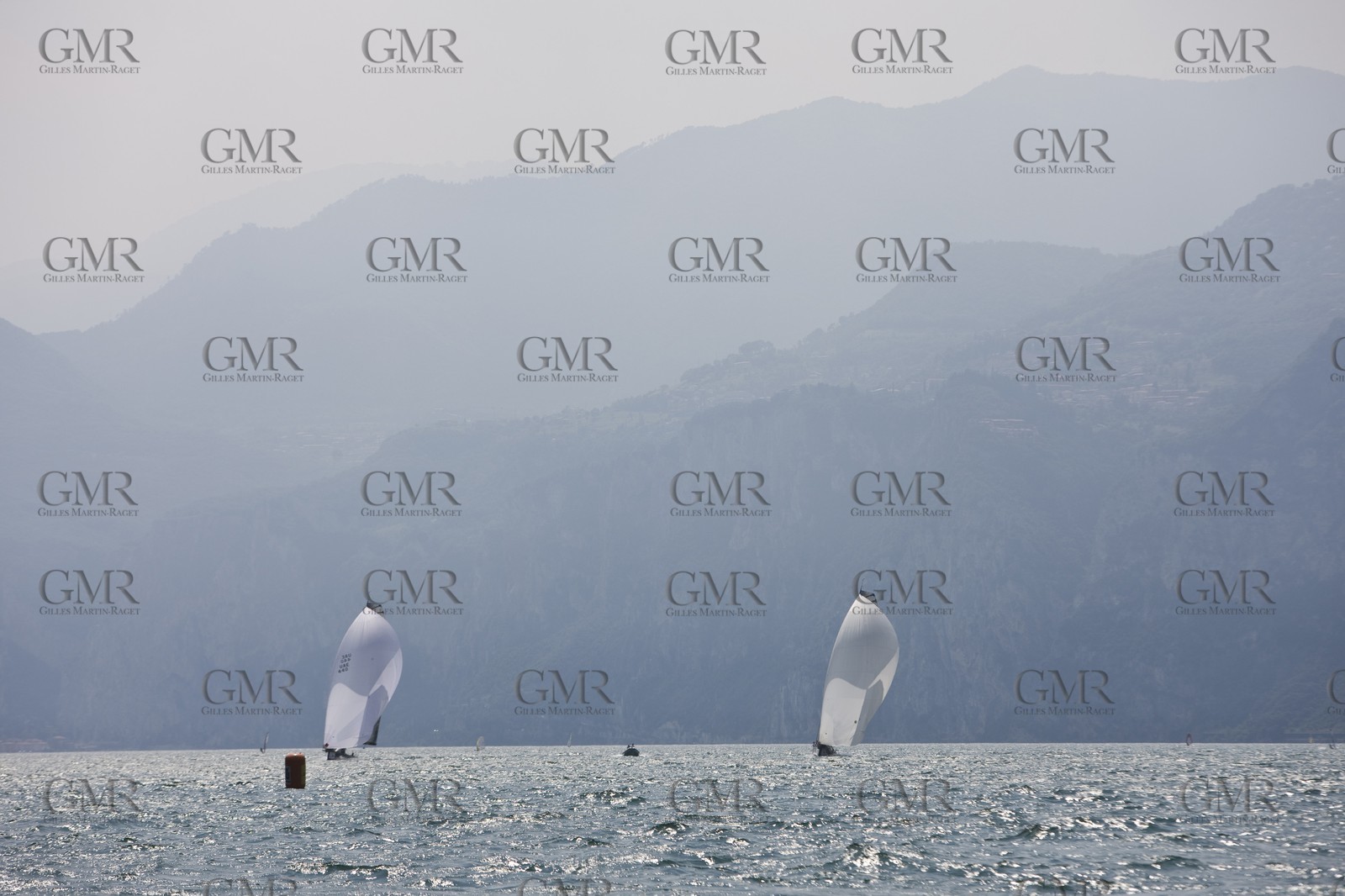 09 07 2008 - Malcesine (ITA, Lake Garda) - RC 44 World Championsship - Malcesine SLAM Cup 08 - Day 1