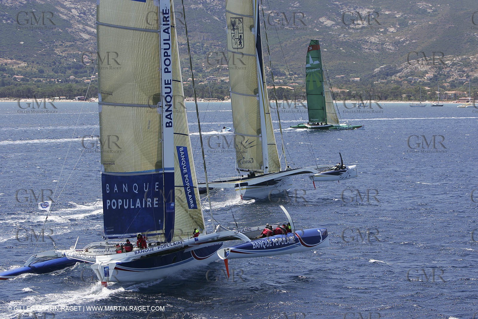 Banque Populaire 4 -  Grand Prix de Corse - courses Inshore
