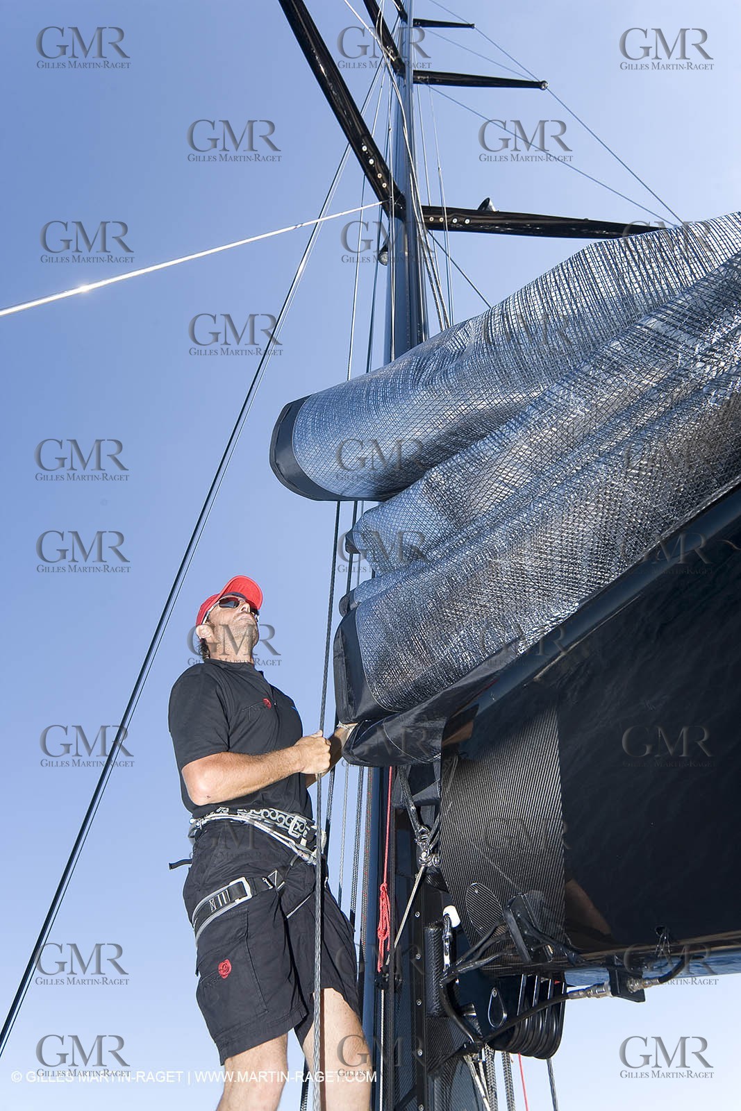 03 09 06 - Porto Cervo (Sardinia) - Maxi World Cup 2006 - Onboard Wally 90 Tango