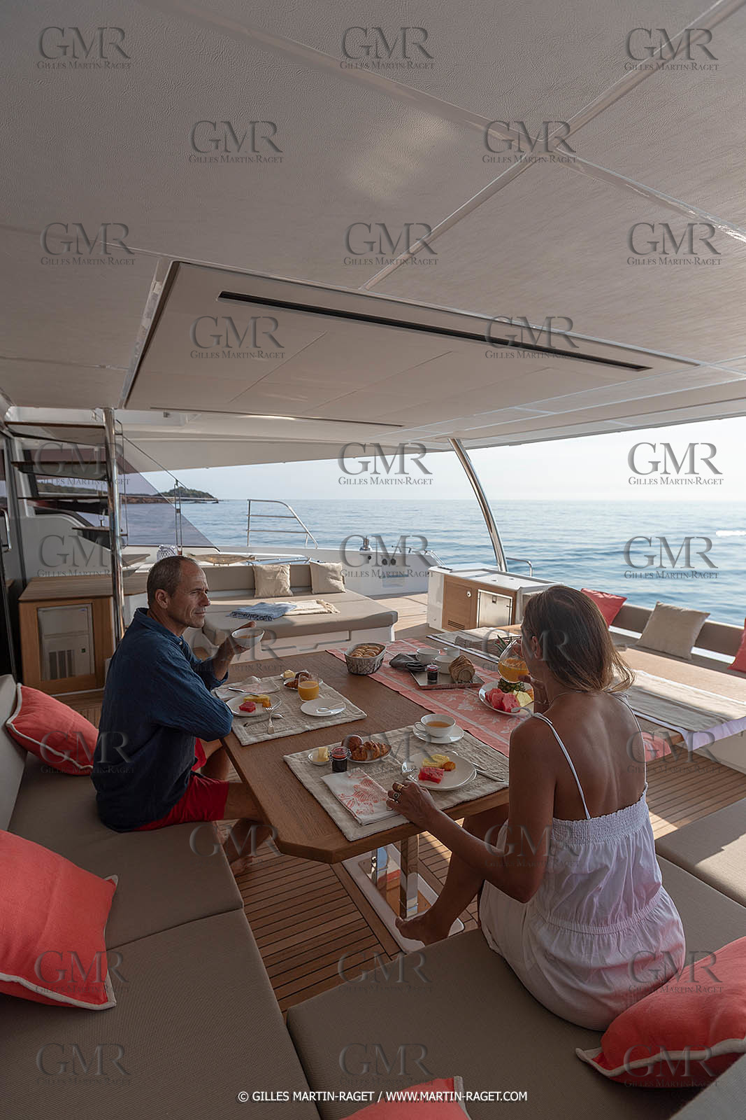 30 08 2018, Porto Vecchio (FRA, South Corsica) Chantier Fountaine-Pajot, Alegria 67