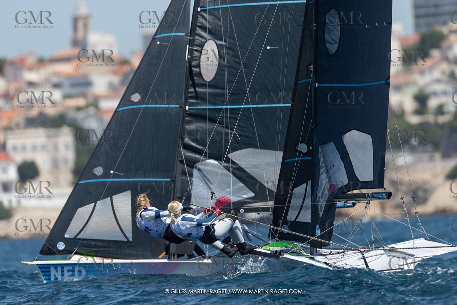 23 07 2024, Marseille (FRA), Paris 2024 Olympic Games, Sailing, Free trainings