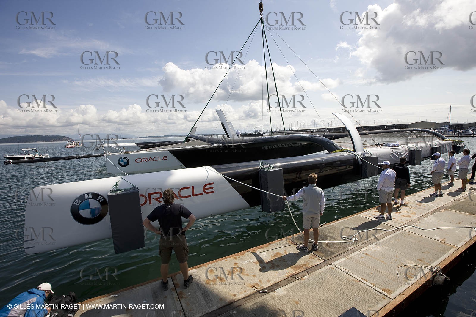 08 07 2008 - Valencia (ESP) - 33rd America's Cup - BMW ORACLE Racing