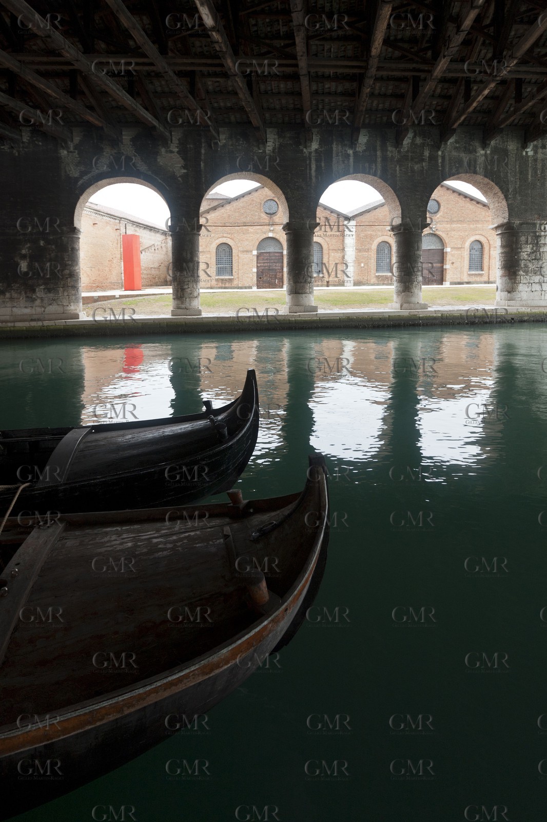 20 02 2012 - Venezia (ITA) - 34th America'sCup - Venezia 2012 America's Cup World Series - The Arsenale where the AC45 moorings, public village, media center and Club 45 will be located