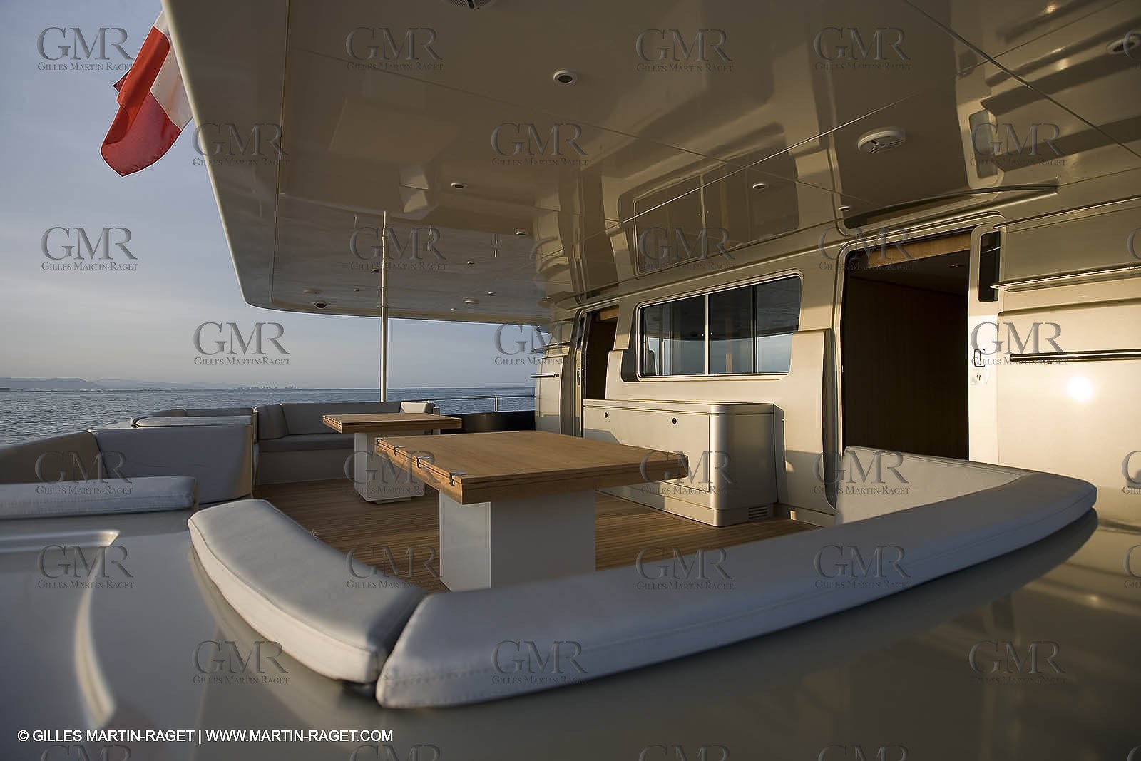 11 06 2007 - Valencia (Spain) - Super Yacht Catamaran Bradley, Gilles Vaton design built by H2X in la Ciotat (France)