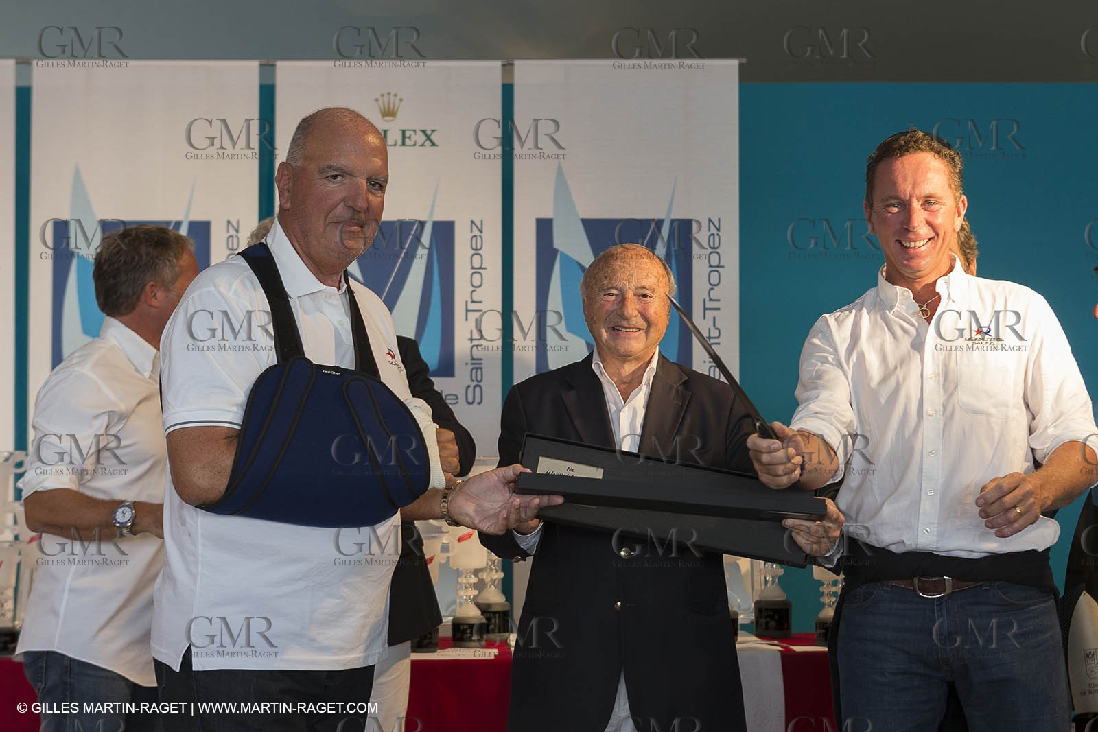 05 10 2014, Saint-Tropez (FRA,83), Voiles de Saint-Tropez 2014, Day 8, Prizegiving