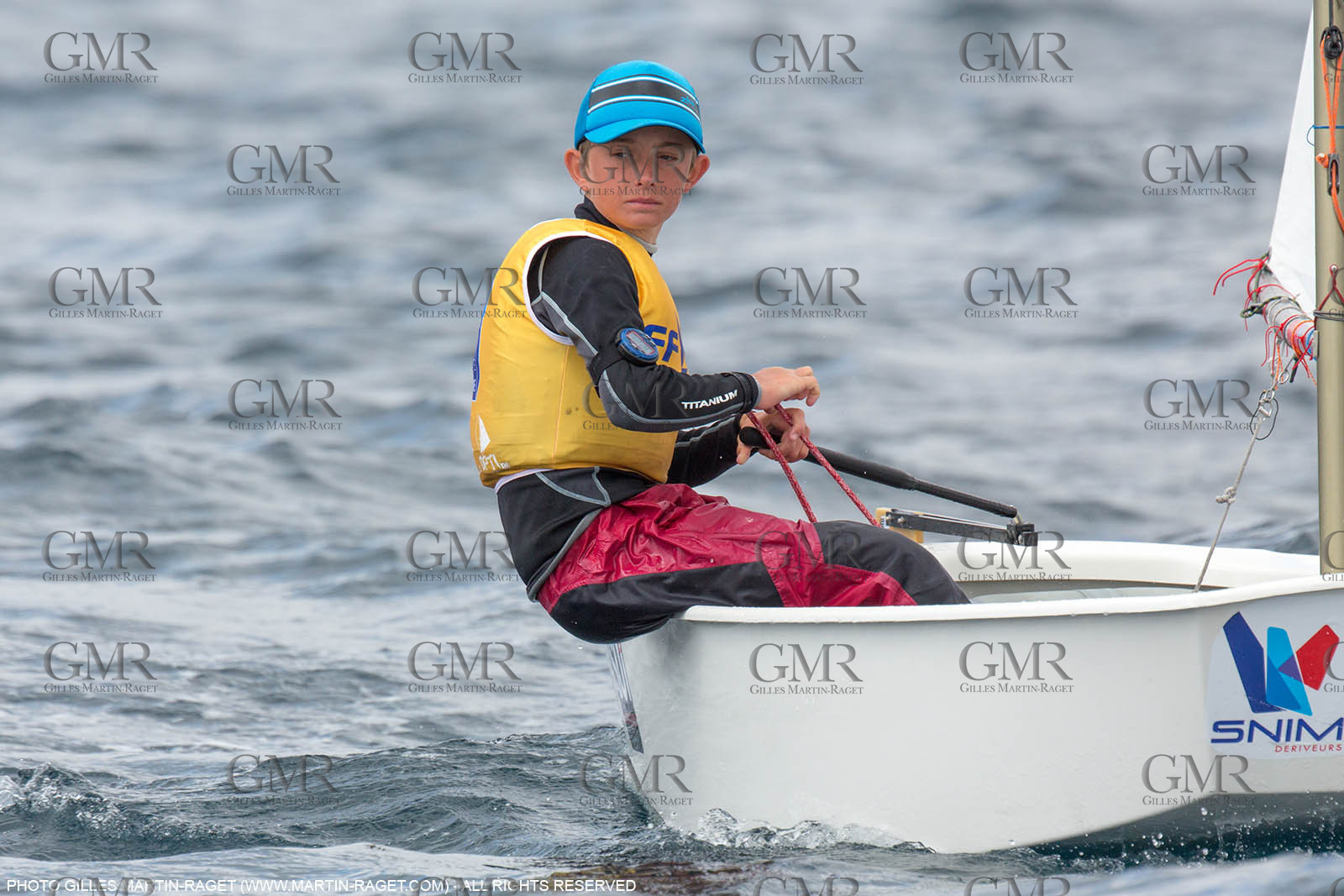 15 04 2016, Marseille (FRA,13), SNIM Dériveurs, Coupe Internationale de Printemps Optimist, Final Day