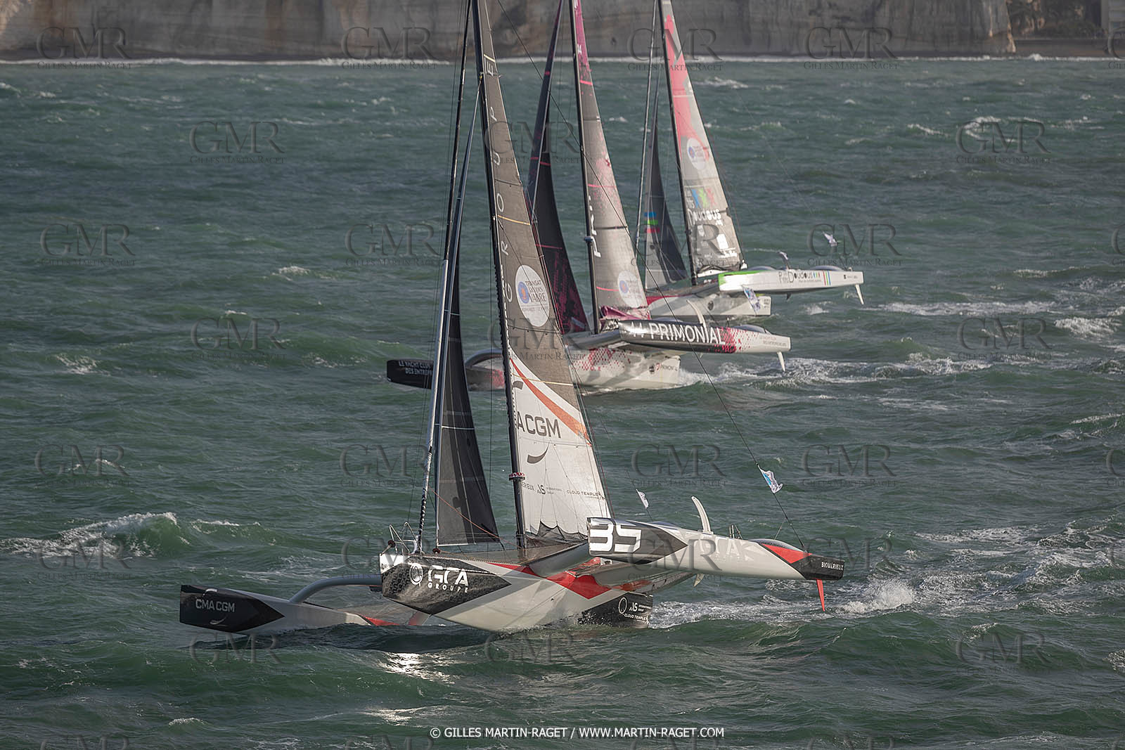 07 11 2021, Le Havre (FRA), Départ Transat Jacques Vabre 2021