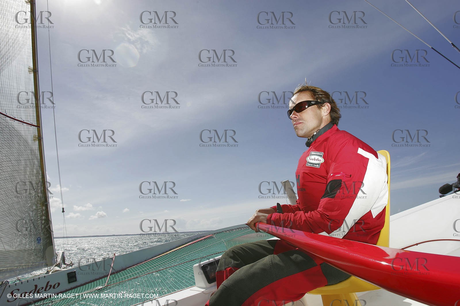 Orma 2005 - Sodebo - April training - Thomas Coville