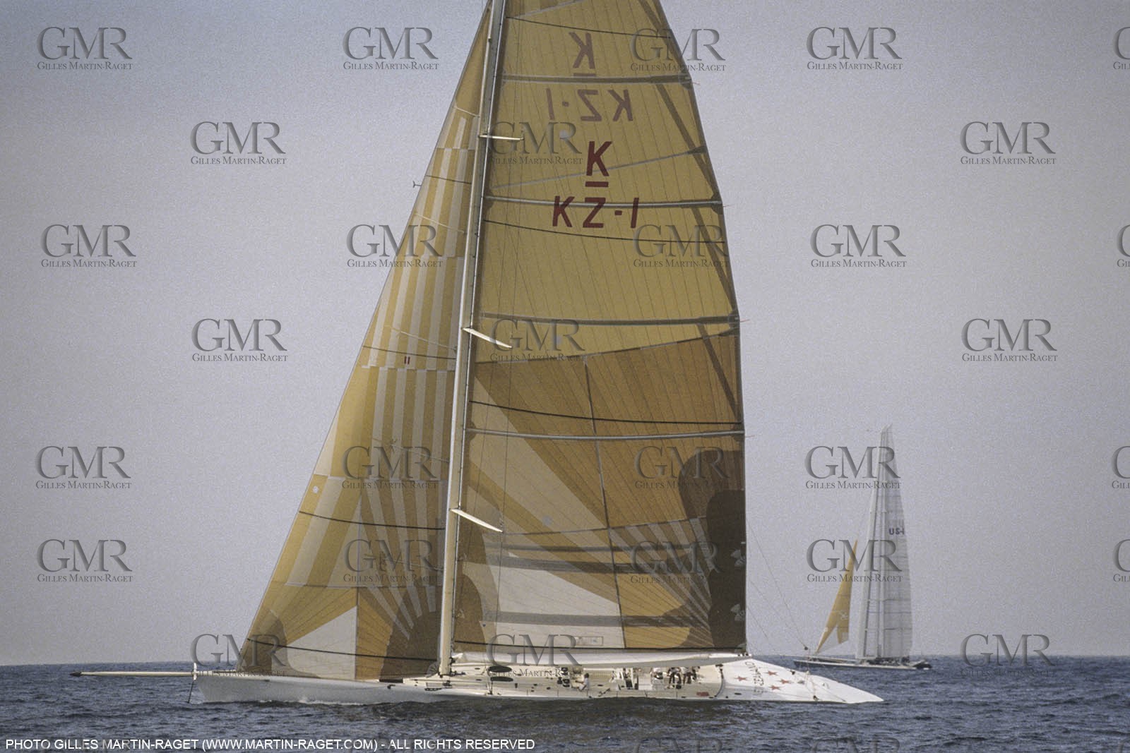 Sailing, Yacht Racing, America's Cup XXVII, San Diego (USA,CA) 1988, Stars & Stripes Vs New Zealand