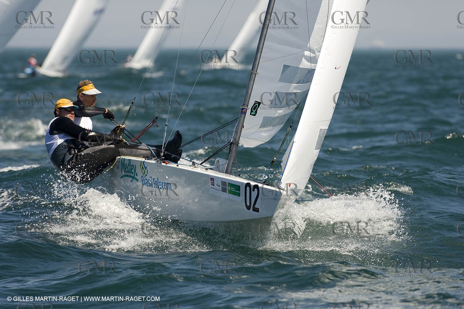 07-05-07 - ISAF SAILING WORLD CHAMPIONSHIPS - CASCAIS 2007 - DAY 2 - Star Class - BRAZIL - SCHEIDT,PRADA