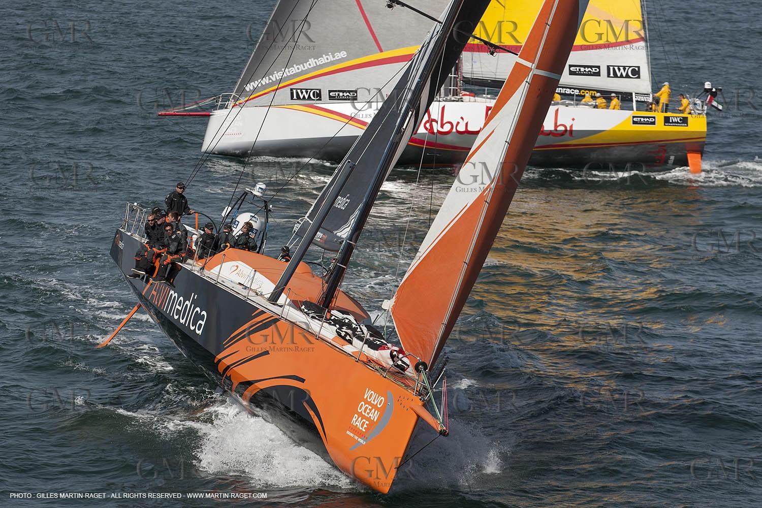 Volvo Ocean Race 2014-2015 - Abu Dhabi Ocean Racing - Team Alvimedica - Lisbon (POR) - 25 04 2014