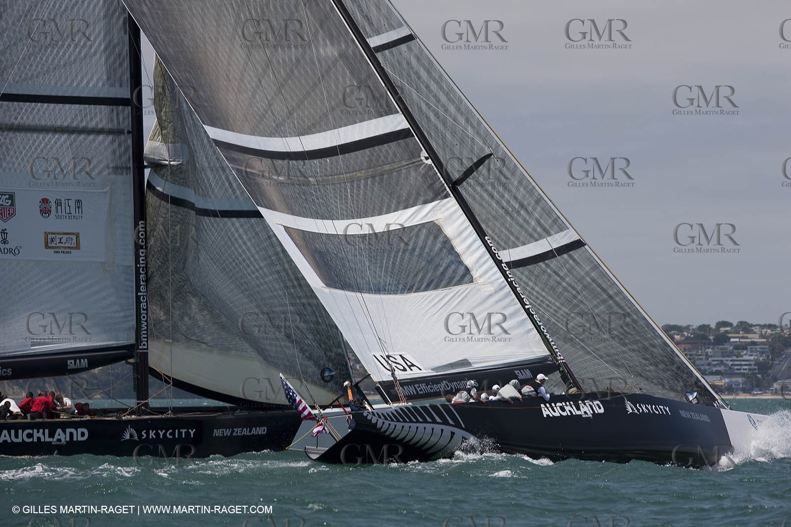 31 01 2009 - Auckland (NZL) -  Louis Vuitton Pacific Series -  Racing Day 2
