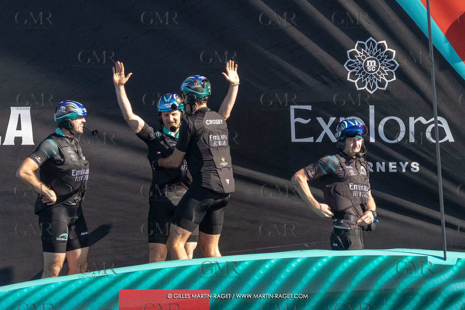 19 10 2024, Barcelona (ESP), Louis Vuitton 37th America's Cup, Final Match, Race Day 6