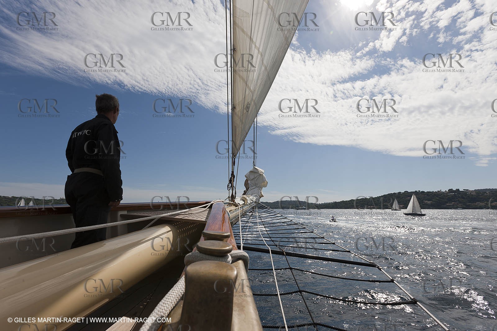 30 09 2010 - SainTropez (FRA,13) - Voiles de Saint Tropez 2010 - onboard Atlantic