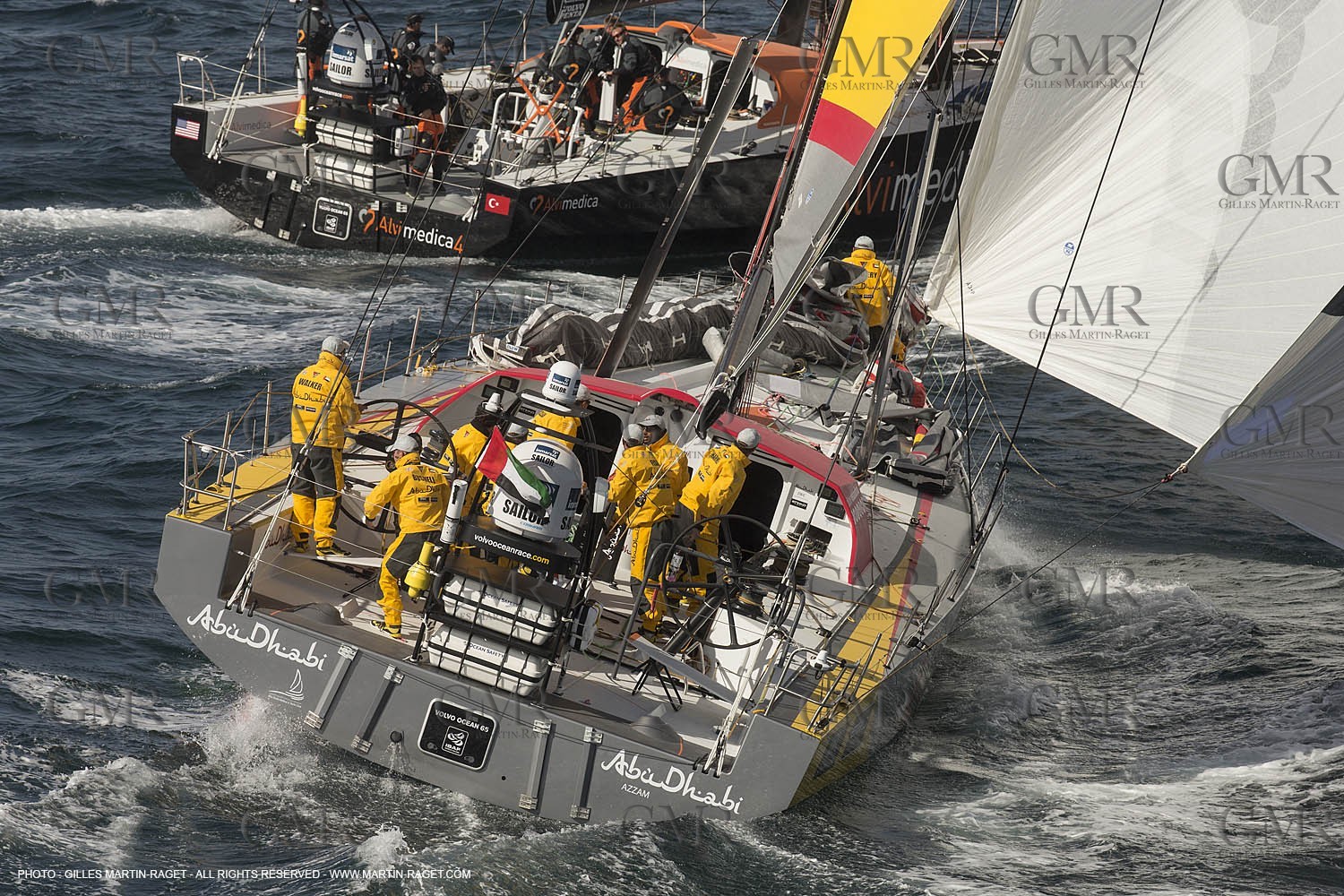 Volvo Ocean Race 2014-2015 - Abu Dhabi Ocean Racing - Team Alvimedica - Lisbon (POR) - 25 04 2014