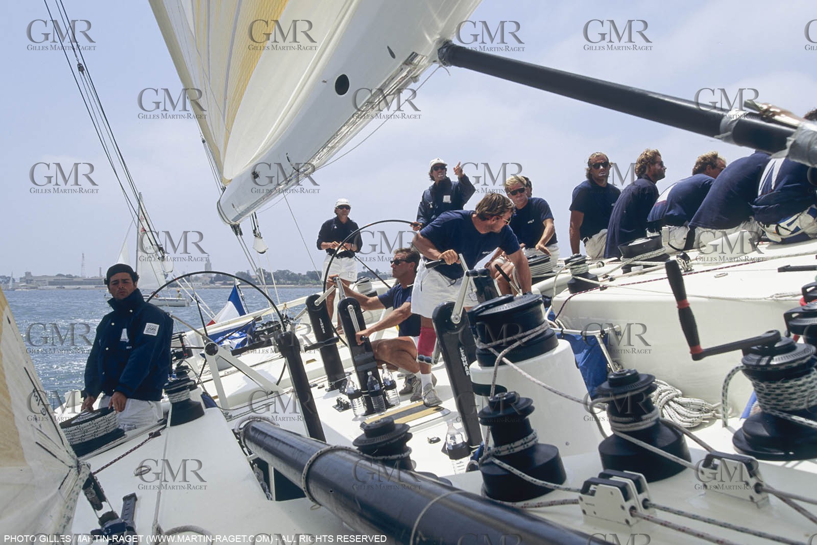 Sailing, Yacht Racing, America's Cup XXVIII, San Diego (USA,CA), 1992, Le Défi Français