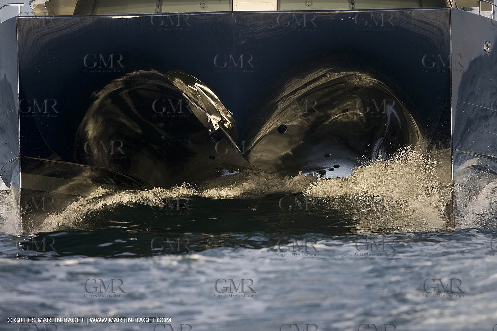11 06 2007 - Valencia (Spain) - Super Yacht Catamaran Bradley, Gilles Vaton design built by H2X in la Ciotat (France)