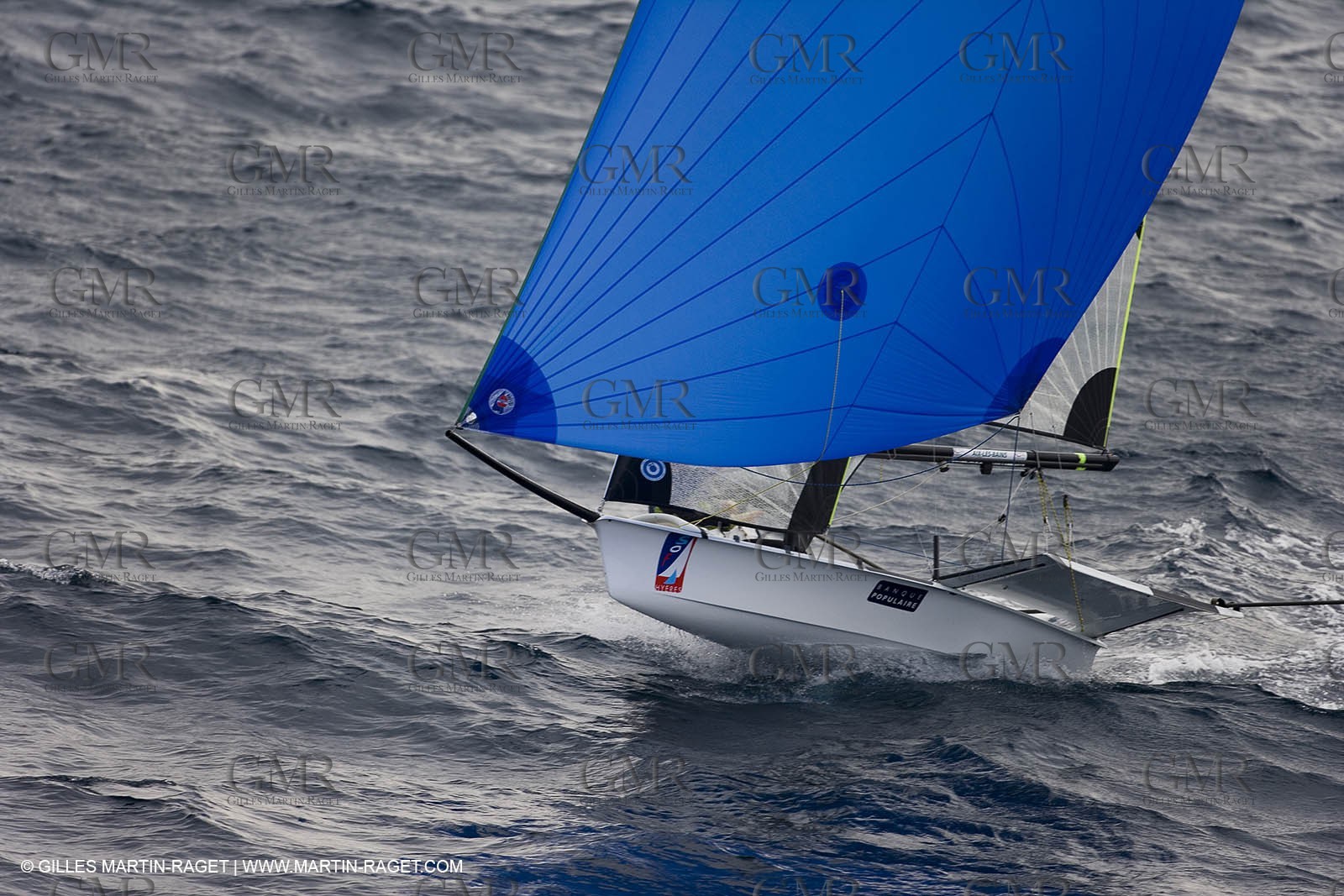 26 04 2007 - 2007 Semaine Olympique Française - Hyères (South of France) - Day 5 - Team France - 49er - Dyen-Rocherieux