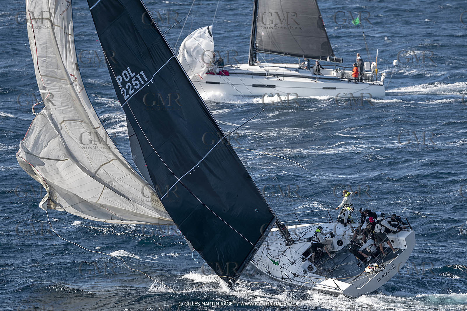 28 09 2022? Saint-Tropez,(FRA,83), Les Voiles de Saint-Tropez 2022 Régate N° 2 poup les modernes, navigation libre pour les grandes goélettes