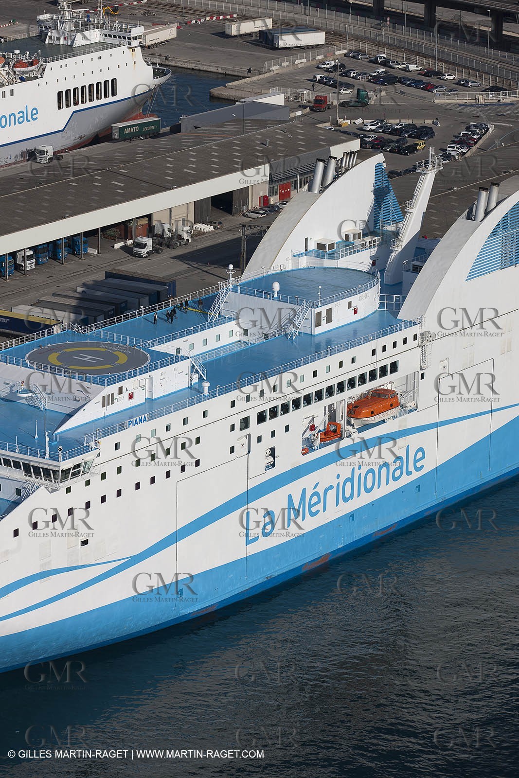 14 01 2012 - Marseille (FRA,13) - La Meridionale shipping company - the Piana off Marseille and the Calanques