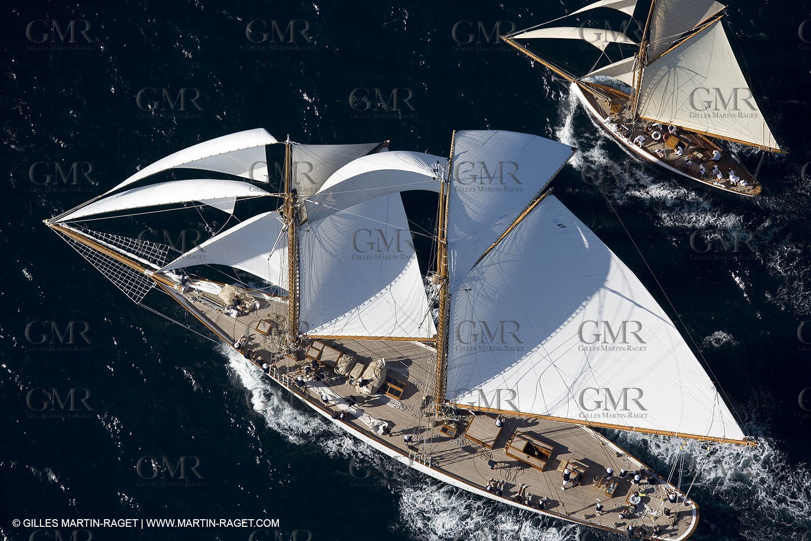 Sailing, Classic yachts, Voiles de Saint-Tropez 2006