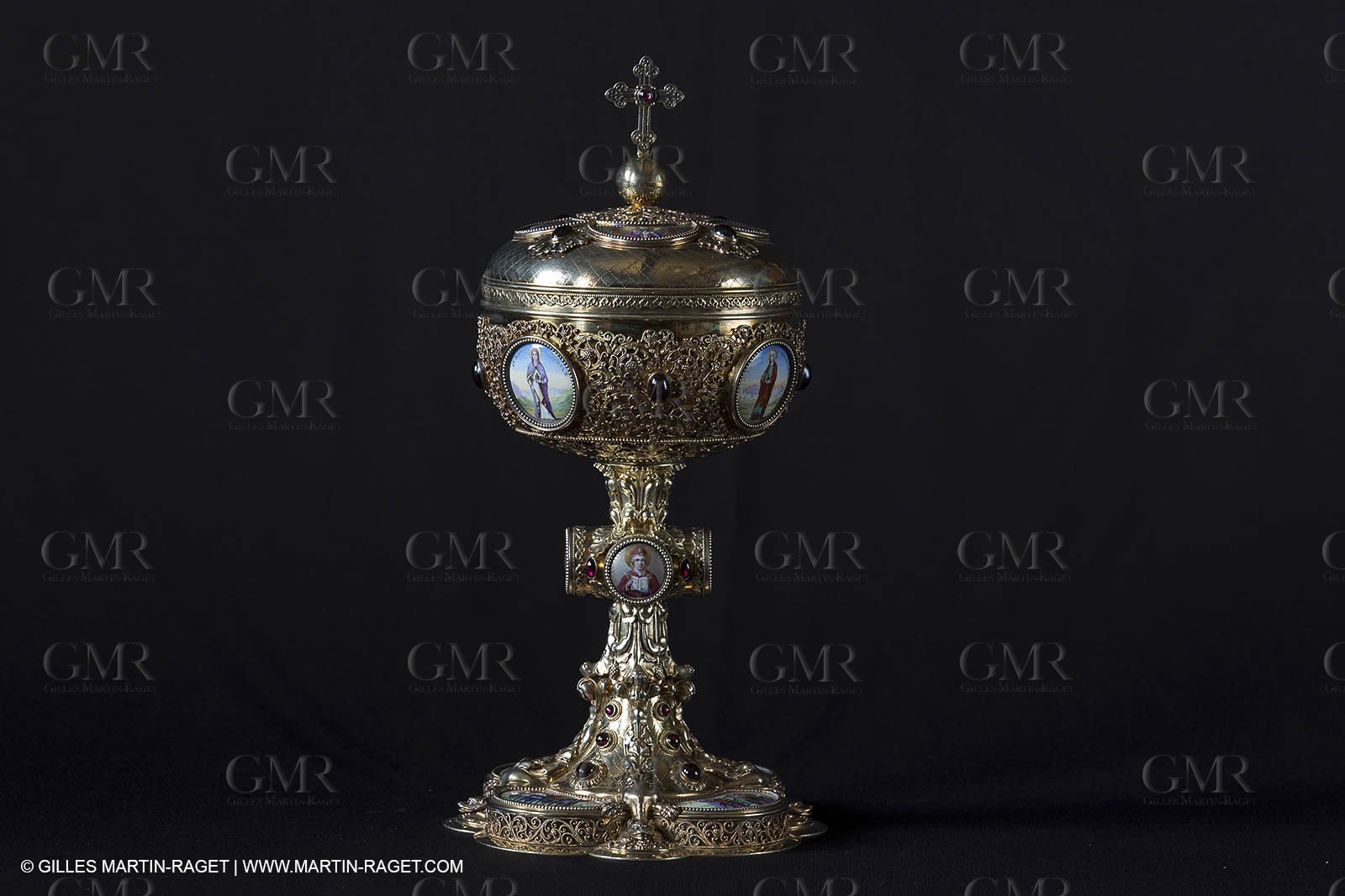 04 02 2013 - Marseille(FRA,13), Notre Dame de la Garde,liturgical silverware