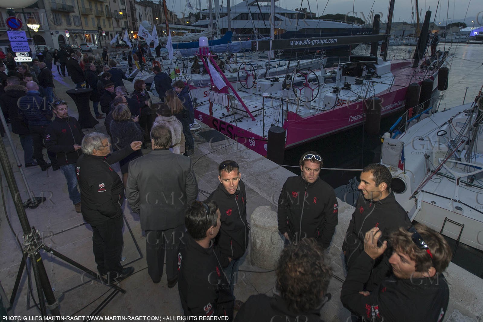 20 03 2015, Saint-Tropez (FRA,83) - 900 Nautiques by SFS, 1 day before start, On the Quay reception