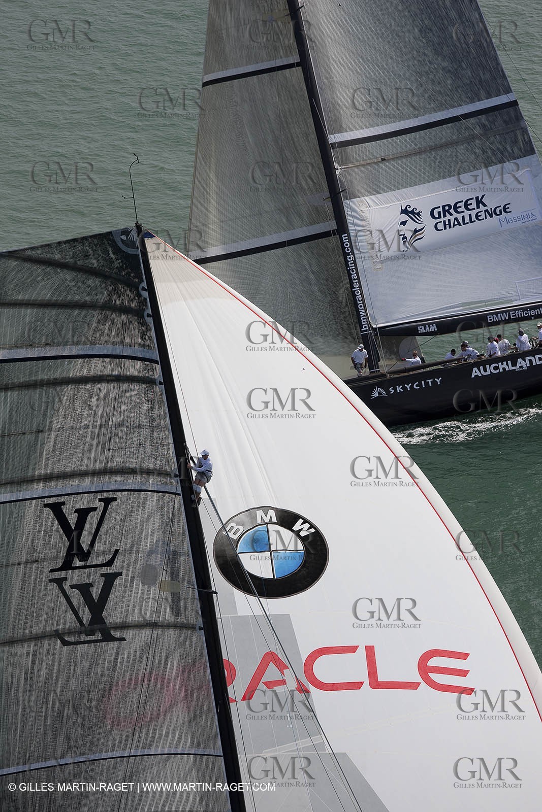 29 01 2009 - Auckland (NZL) -  Louis Vuitton Pacific Series - BMW ORACLE Racing - Training