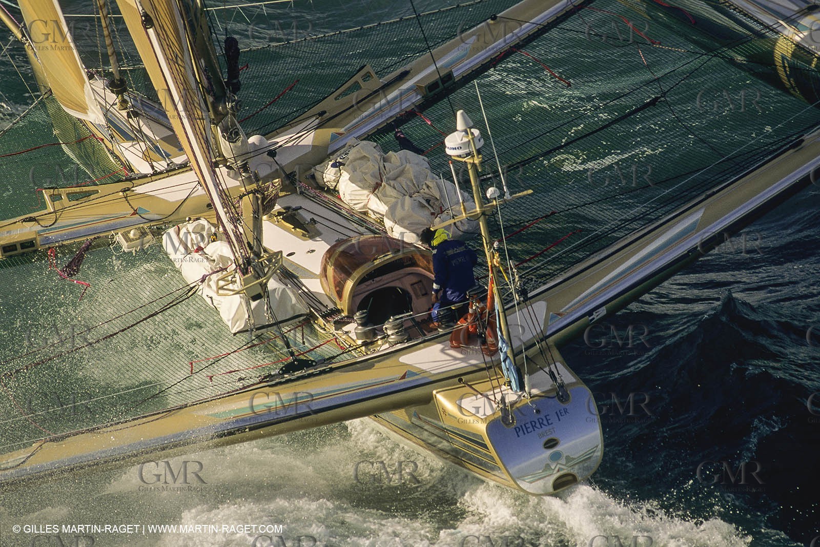 Yacht Racing, Multihull, ORMA 60, Florence Arthaud, Groupe Pierre 1er