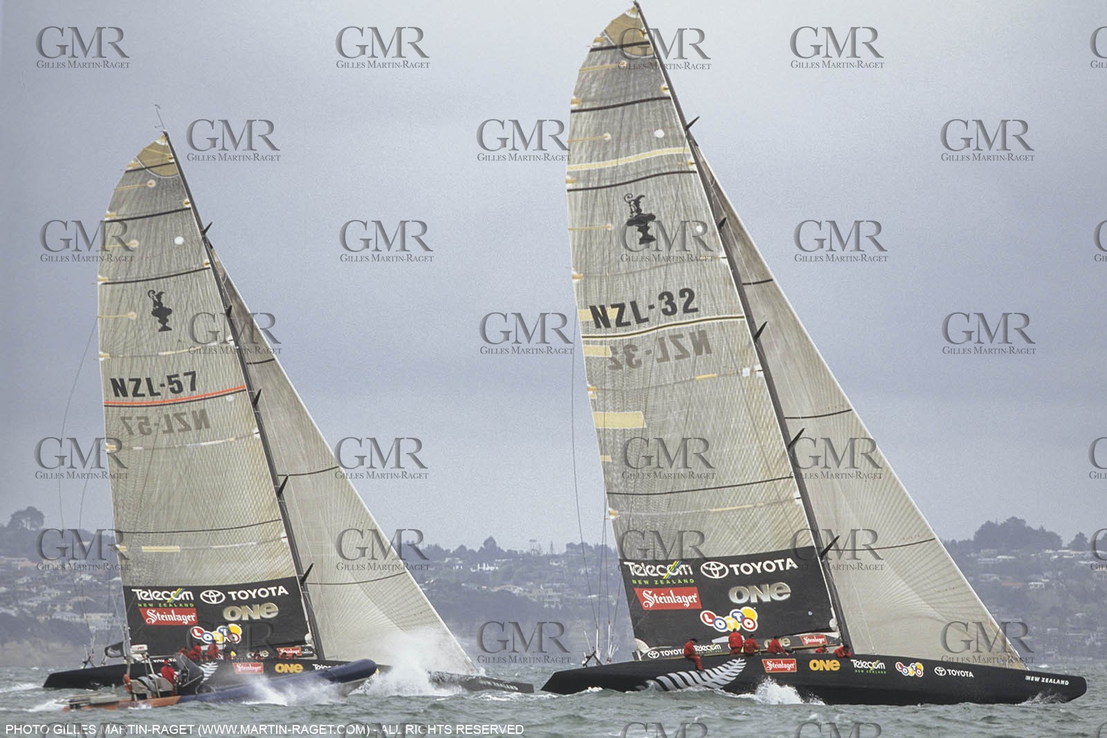Yacht racing, 30th America's Cup 2000, Auckland (NZL)