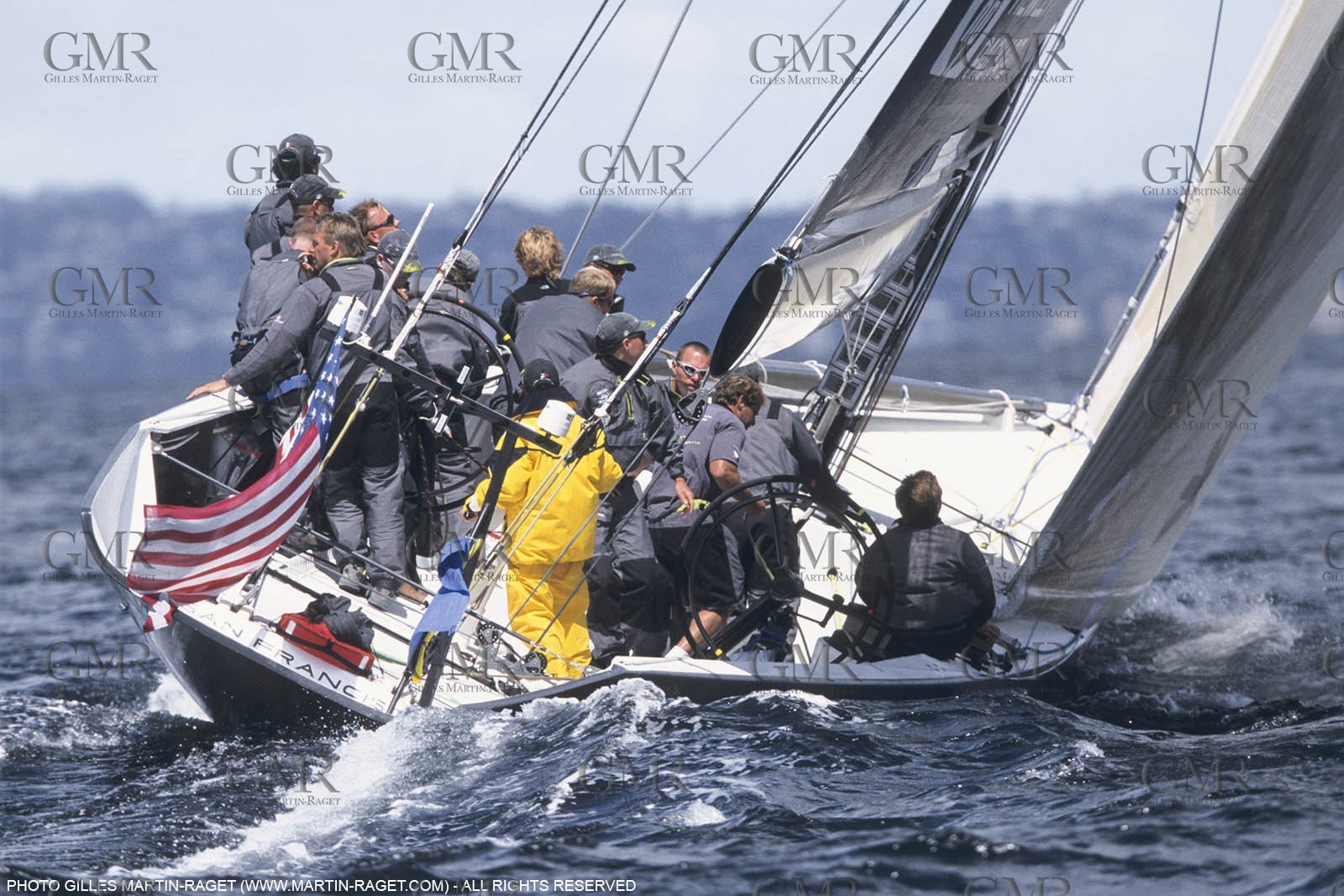 Sailing, Yacht Racing, America's Cup XXX, Auckland (NZL), 2000, America True
