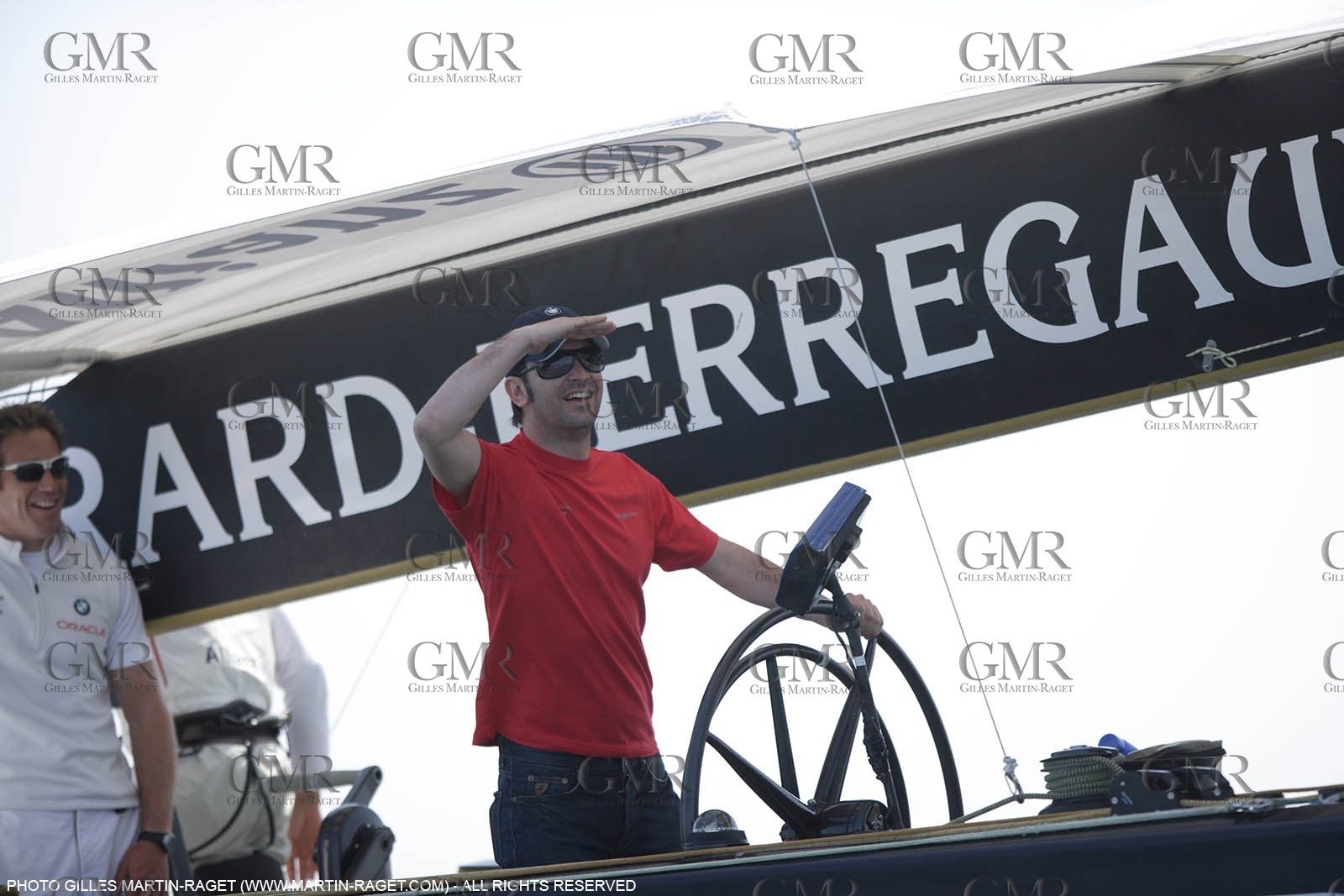 23 04 2007-Valencia (Spain)- 32nd America's Cup - Louis Vuitton Cup - RR1 - Day 8 - BMW ORACLE Racing