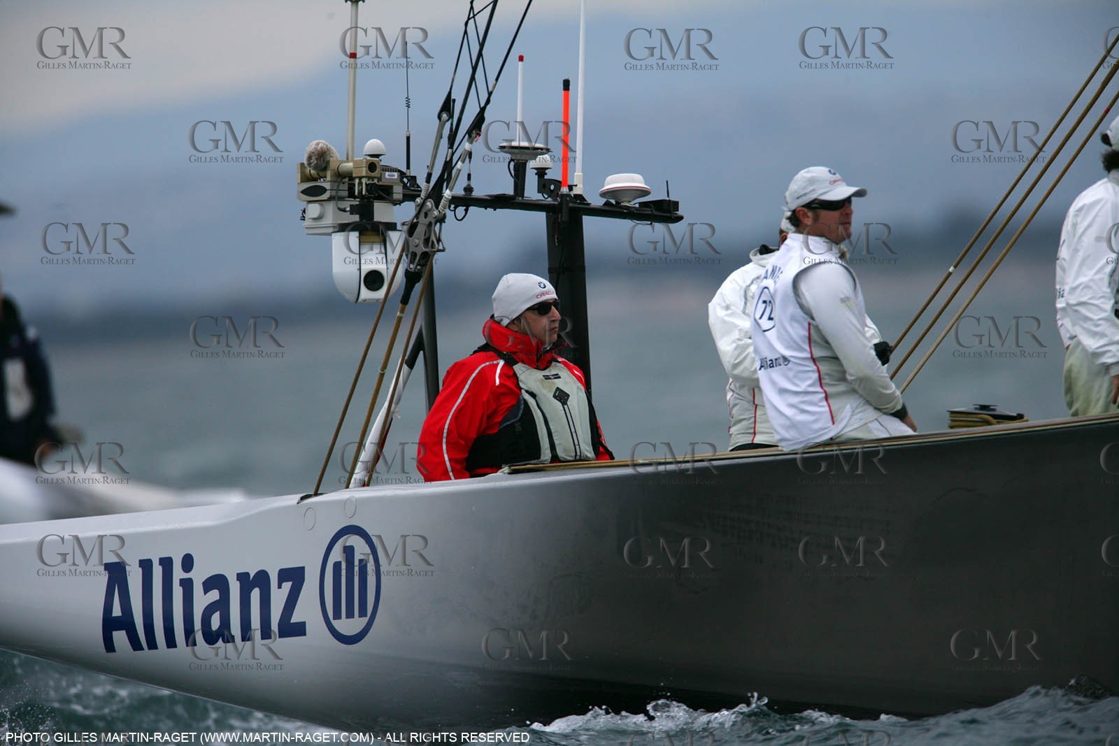 2 05 2007-Valencia (Spain)- 32nd America's Cup - Louis Vuitton Cup - RR2 - Day 4 - BMW ORACLE Racing
