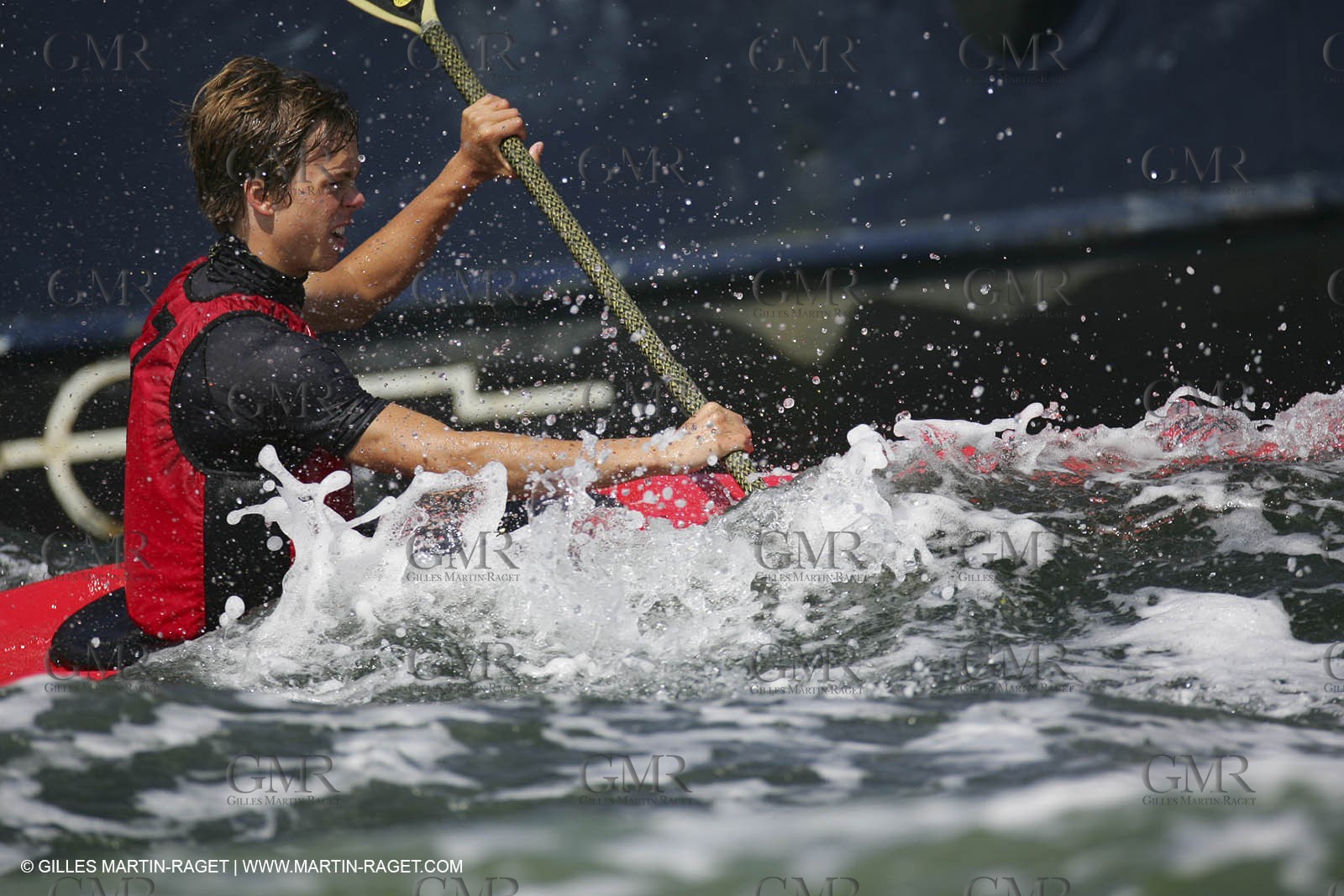 Kiel (Germany) -  06 08 2006 - America's Cup - German Sailing Grand Prix 2006 - Day 4 - Race 3