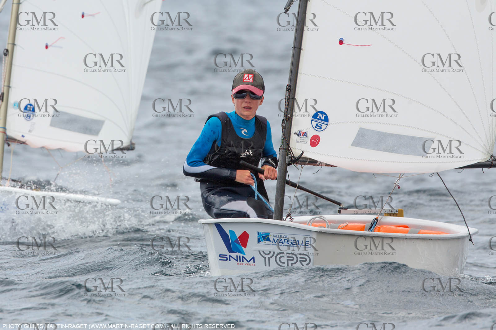 15 04 2016, Marseille (FRA,13), SNIM Dériveurs, Coupe Internationale de Printemps Optimist, Final Day