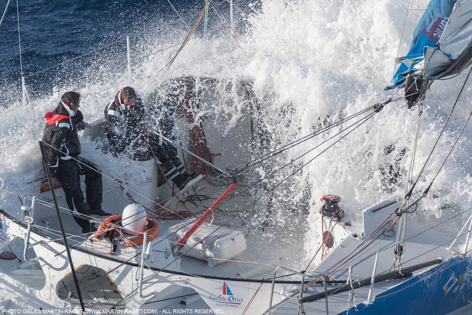 13 07 2017, Port Camargue (FRA,30), Transat Jacques Vabre 2017, Bastide Otio (Kito de Pavant, Yannick Bestaven), offshore trainings