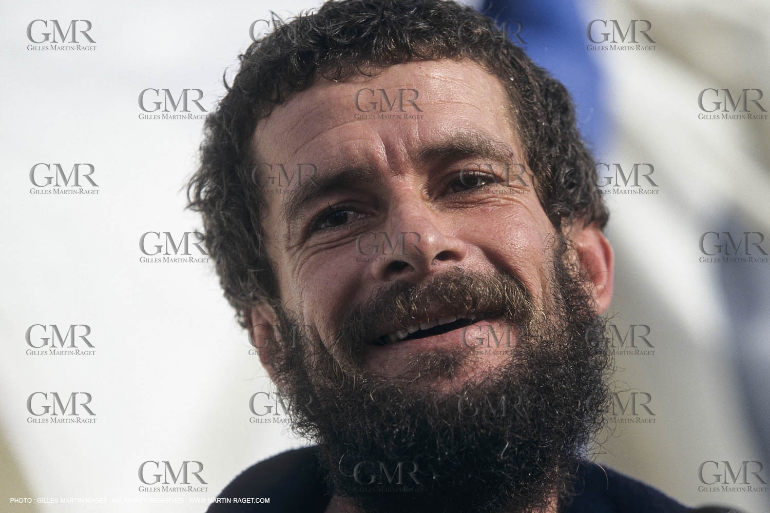 Imoca, Geodis, Christophe AUguin, Vendée Globe 1996-97, NY-San Francisco 1995