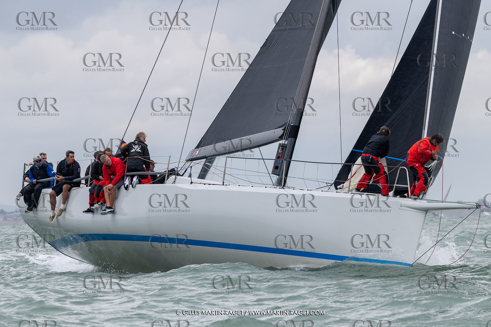22 07 2025, Cowes (UK, IOW), Admiral's Cup 2025, Inshore Races 1 & 2,