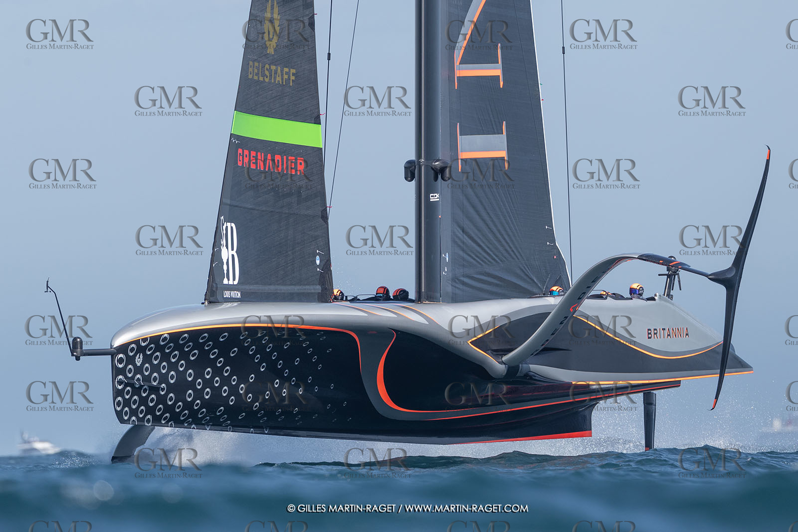 26 09 2024, Barcelona (ESP), 37th America's Cup, Louis Vuitton Cup Final, Race Day 1