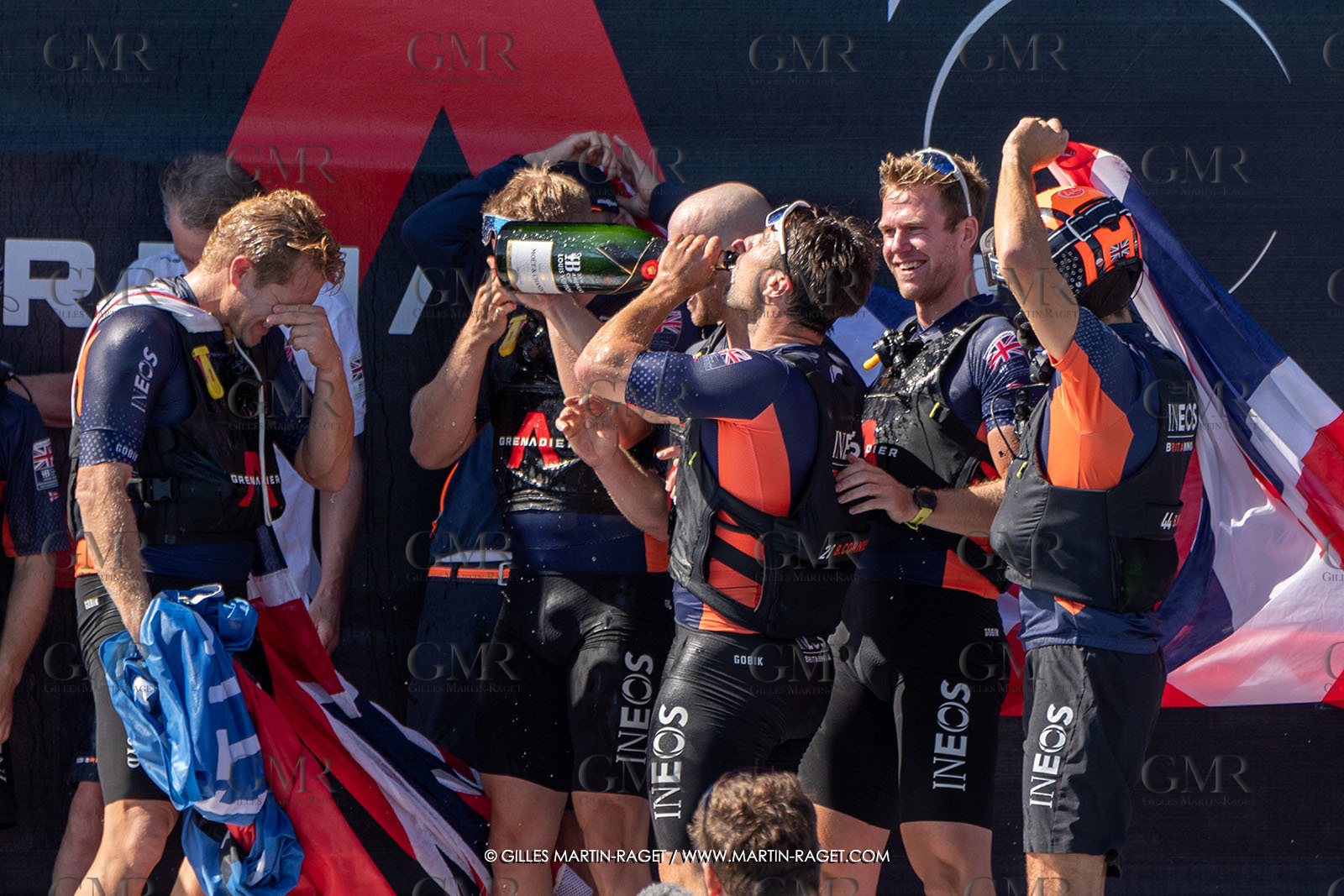 04 10 2024, Barcelona (ESP), 37th America's Cup, Louis Vuitton Cup Final, Race Day 7