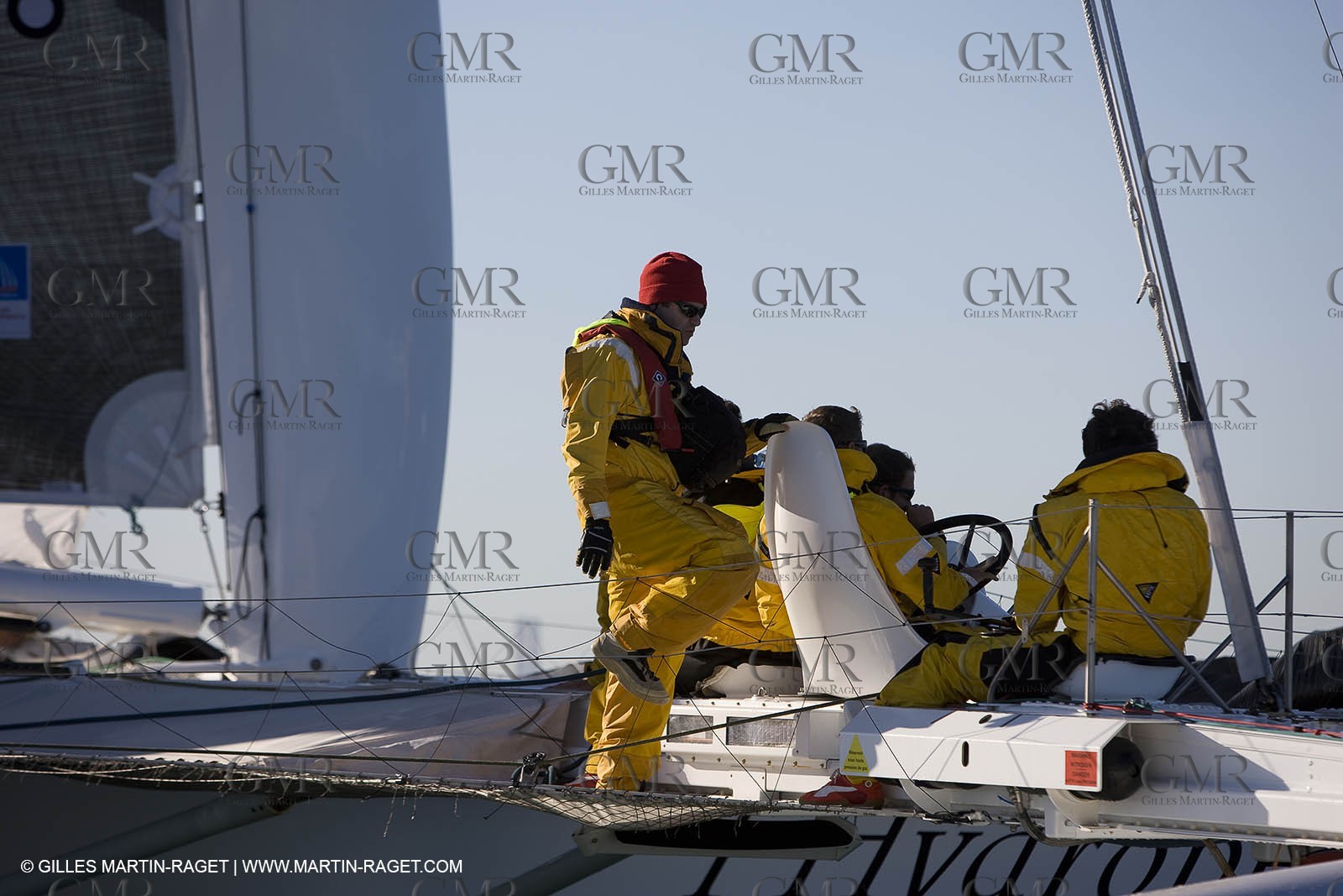 07 04 08 - France - Port Saint Louis du Rhone - Hydroptere - Training
