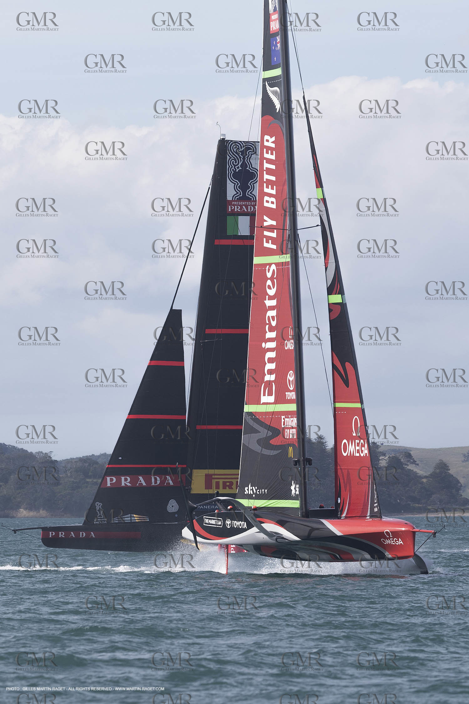 08 12 2020 - Auckland (NZL) - 36th America's Cup - Practice Sessions - Day 1