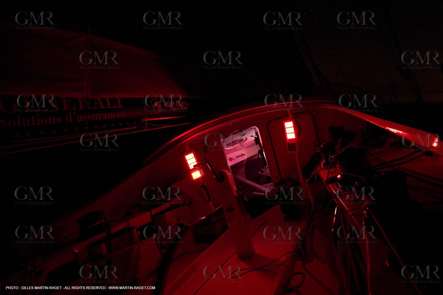 27 09 2008 - Lorient (FRA, 56) - Onboard Generali with Yann Eliès - Vendée Globe 2008 Training