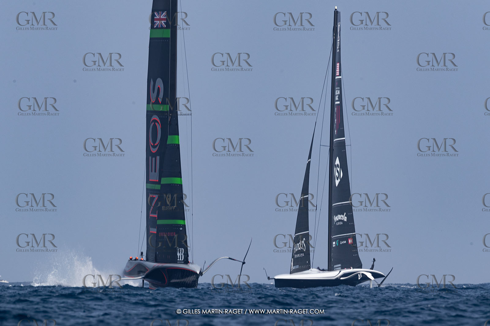 22 08 2024, Barcelona (ESP), Louis Vuitton 37th America's Cup, Louis Vuitton Preliminary Regatta, Race Day 1