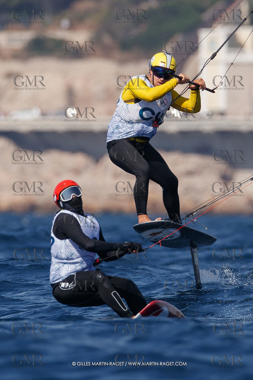 03 08 2024, Marseille (FRA), Paris 2024 Olympic Games, Sailing, Race Day 7