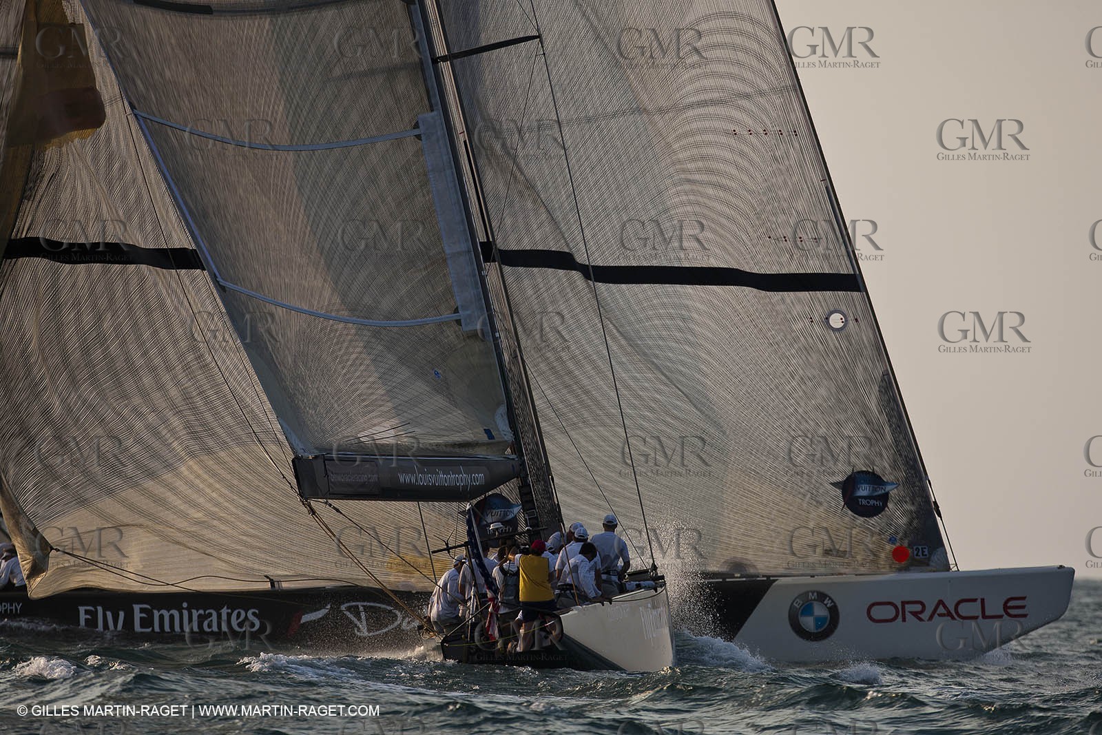 14 11 2010 - Dubai (UAE) - Dubai Louis Vuitton Trophy -  BMW ORACLE Racing - Race Day 1