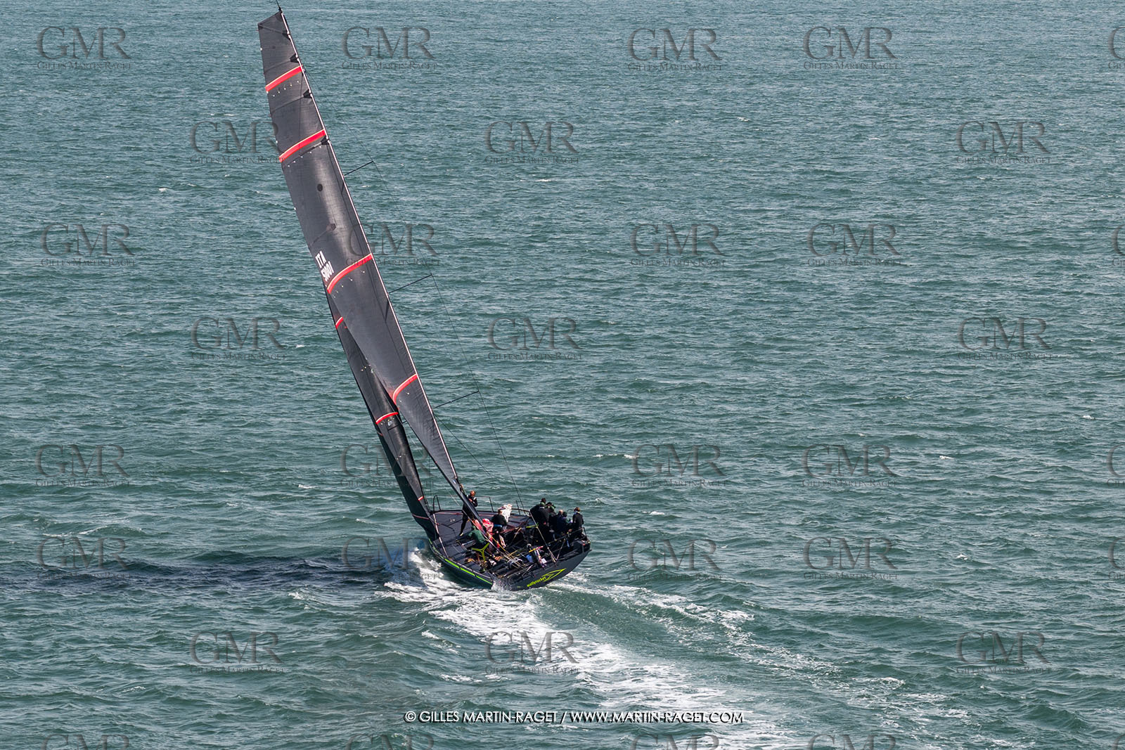 19 07 2025, Cowes (UK, IOW), Admiral's Cup 2025, Channel Race Start, Django WR51, Yacht Club Coasta Smeralda - ITA