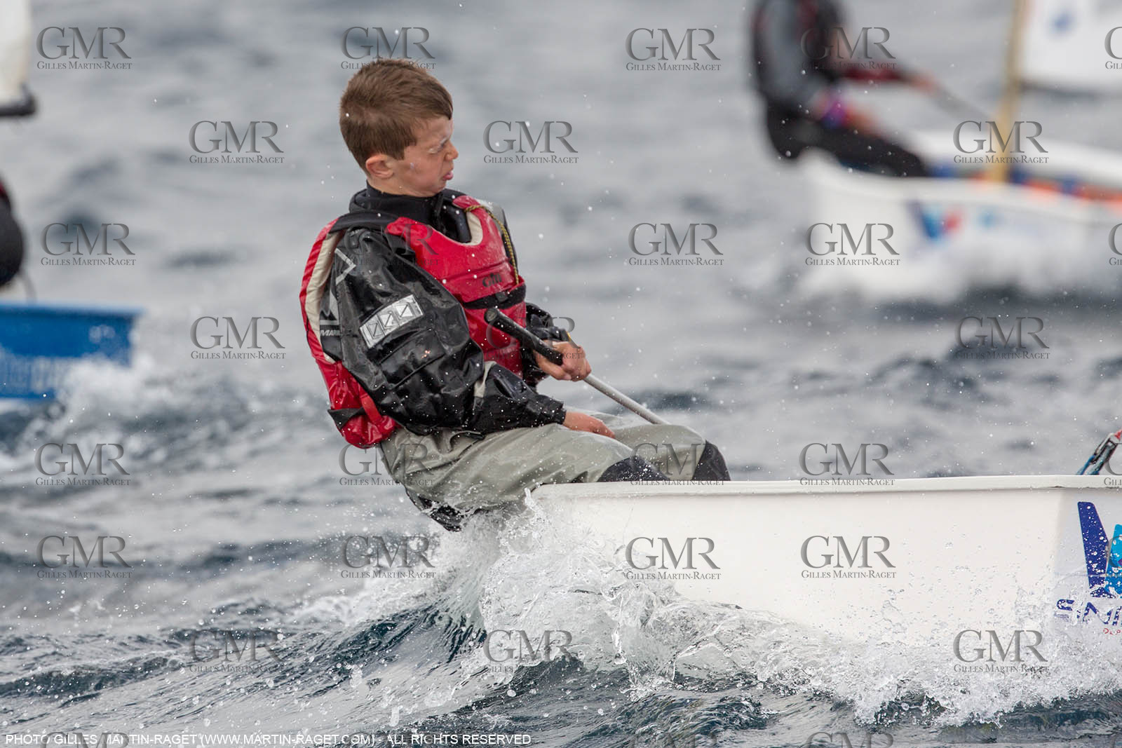 15 04 2016, Marseille (FRA,13), SNIM Dériveurs, Coupe Internationale de Printemps Optimist, Final Day