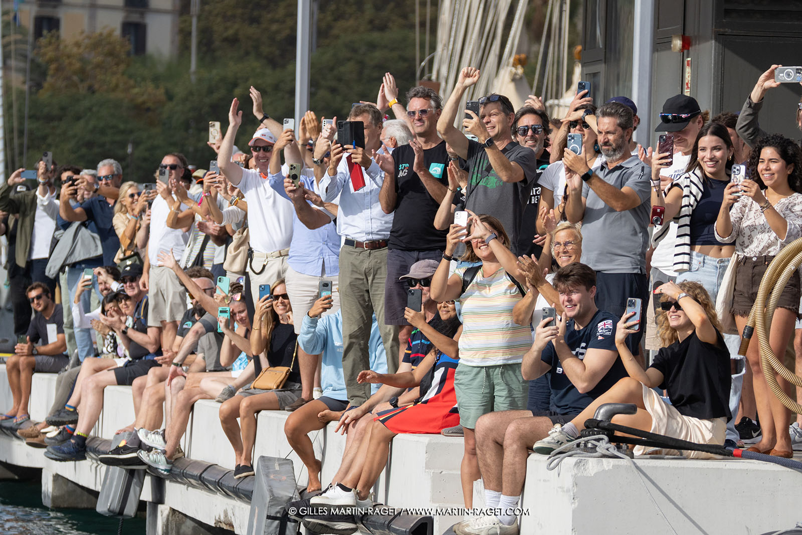 16 10 2024, Barcelona (ESP), Louis Vuitton 37th America's Cup, Final Match, Race Day 4,