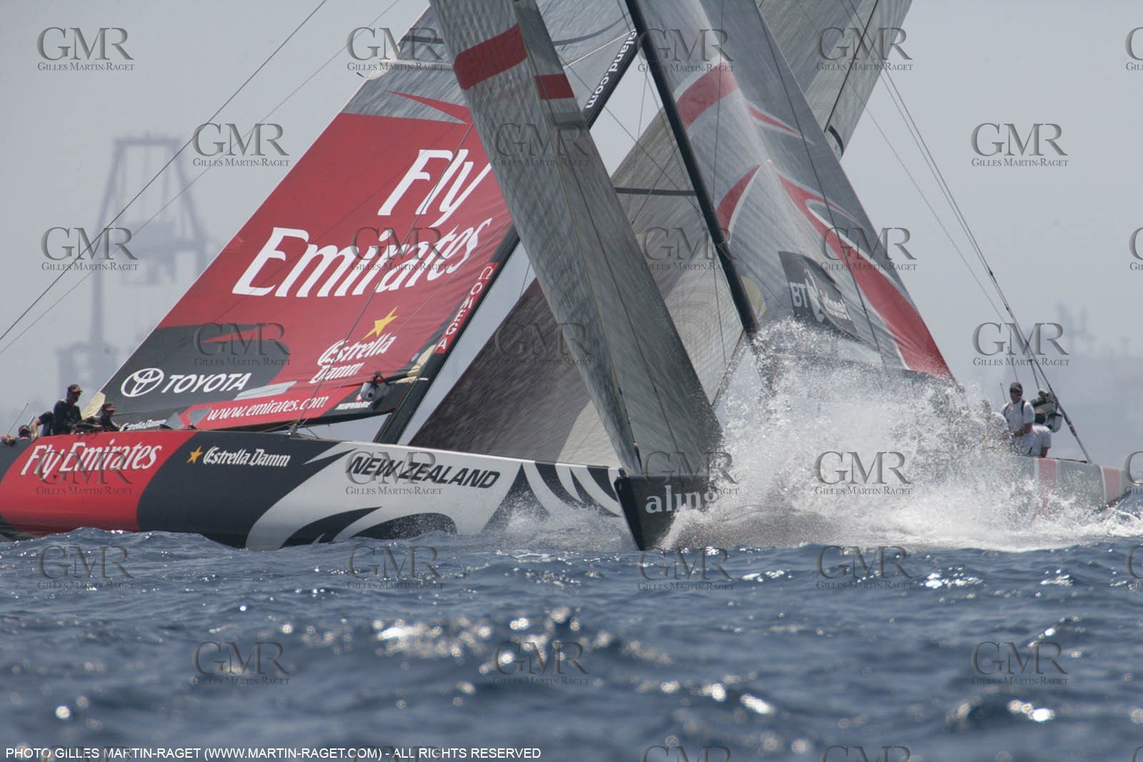 23 06 2007-Valencia (Spain)- 32nd America's Cup - Final Match - Day 1